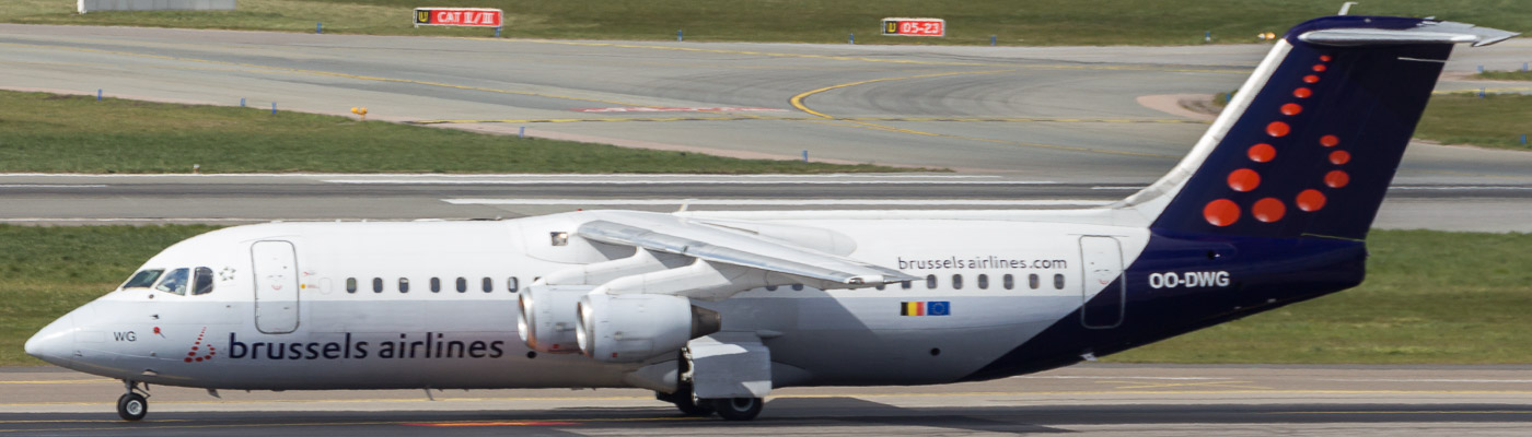 OO-DWG - Brussels Airlines Avro RJ100