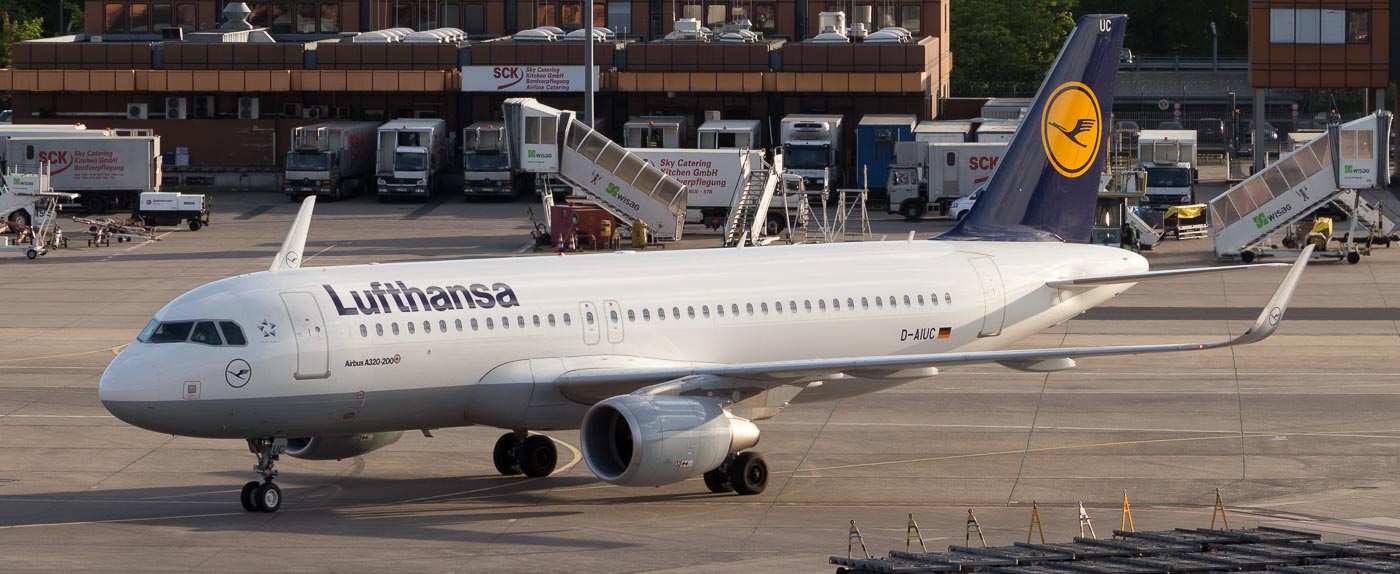 D-AIUC - Lufthansa Airbus A320