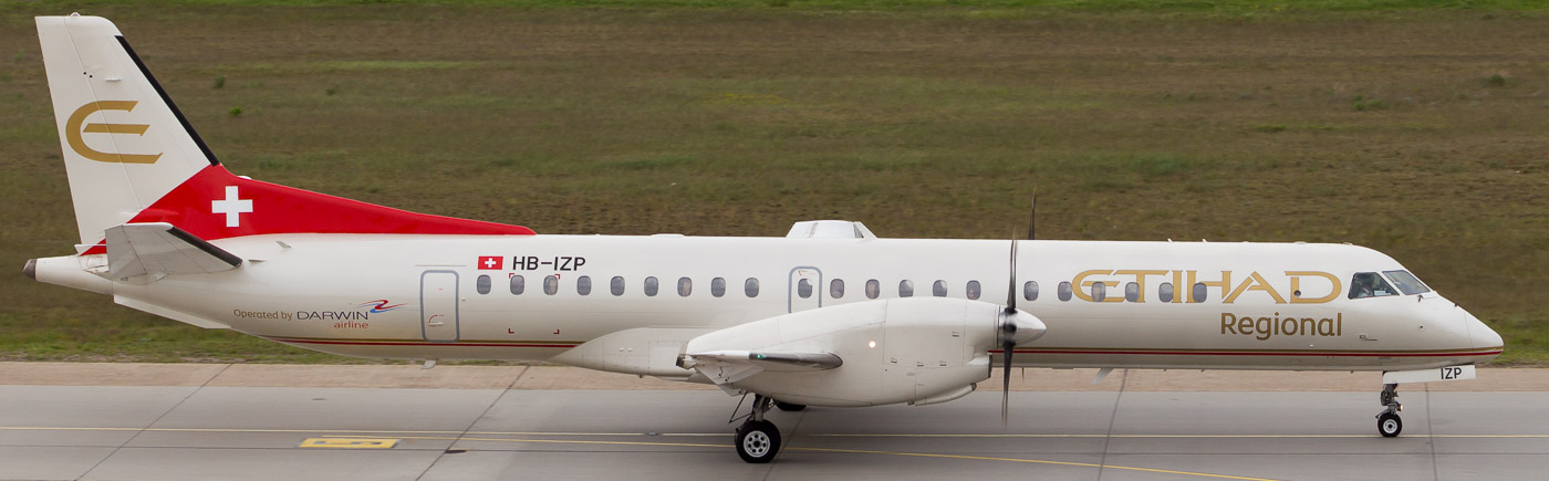 HB-IZP - Darwin Airline Saab 2000