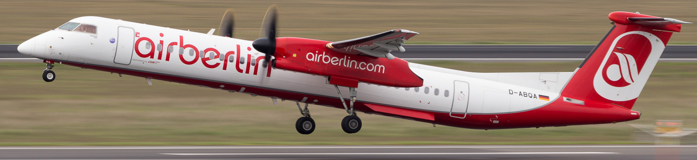 D-ABQA - Air Berlin op. by LGW Dash 8Q-400