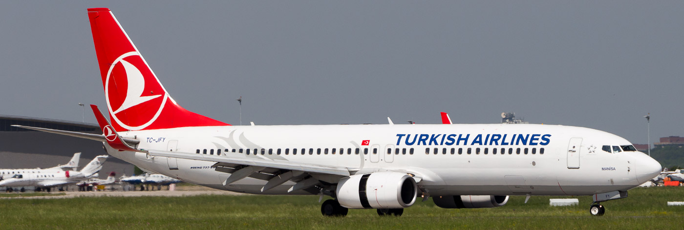 TC-JFY - Turkish Airlines Boeing 737-800