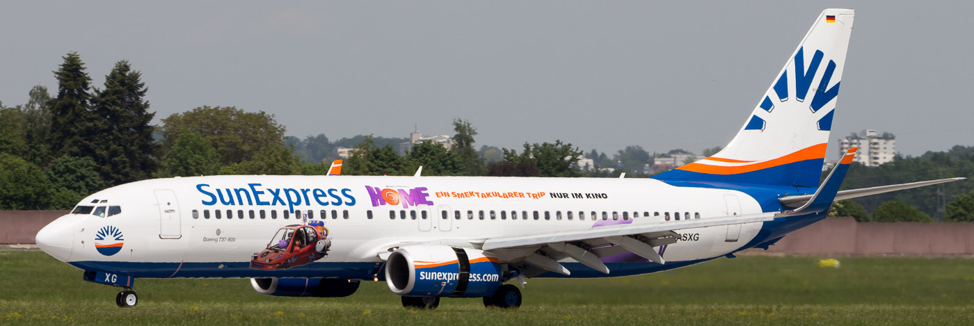 D-ASXG - SunExpress Deutschland Boeing 737-800