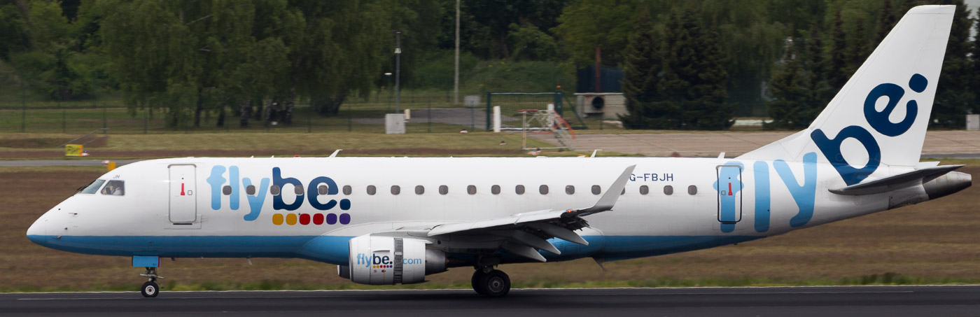 G-FBJH - Flybe Embraer 175