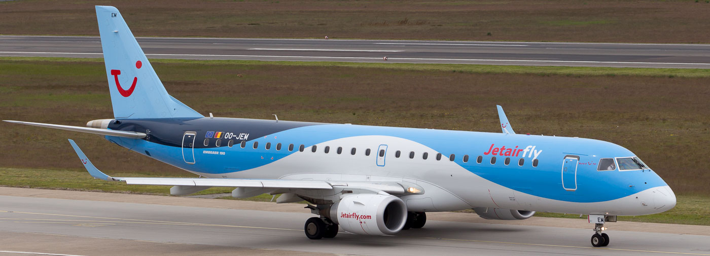 OO-JEM - Jetairfly Embraer 190