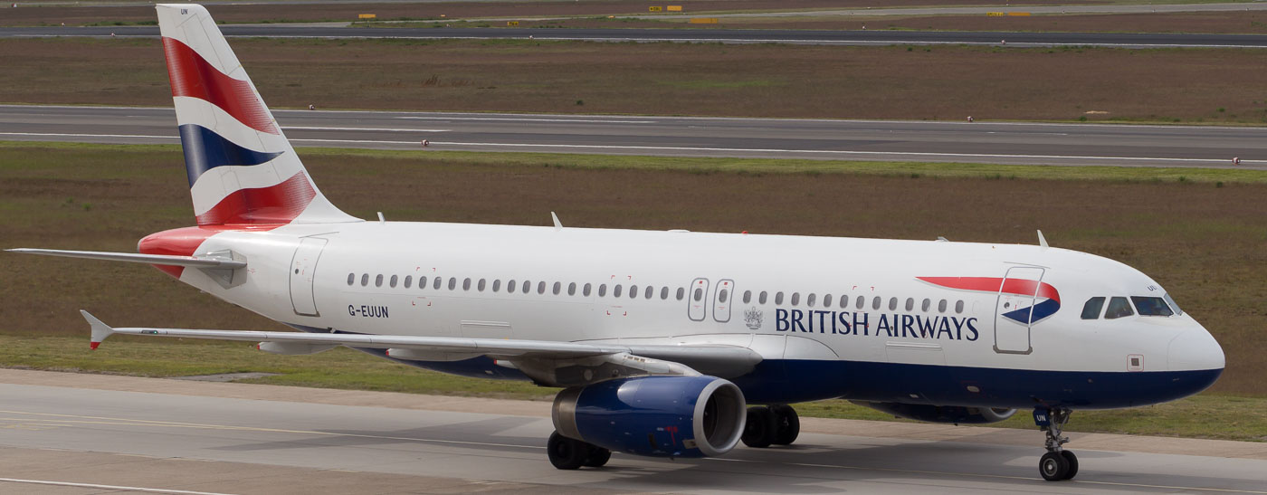 G-EUUN - British Airways Airbus A320