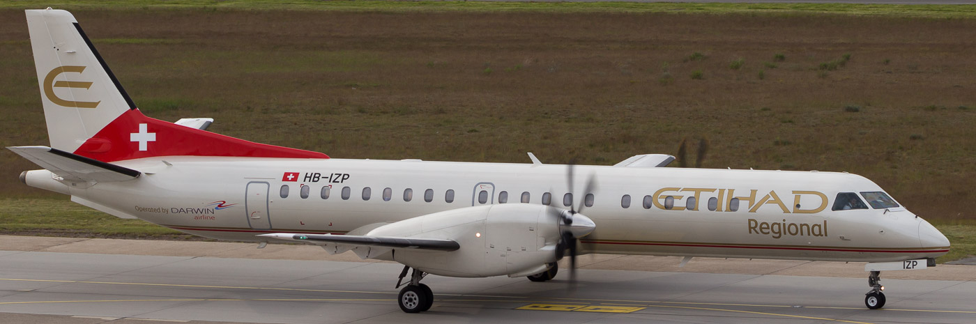 HB-IZP - Darwin Airline Saab 2000
