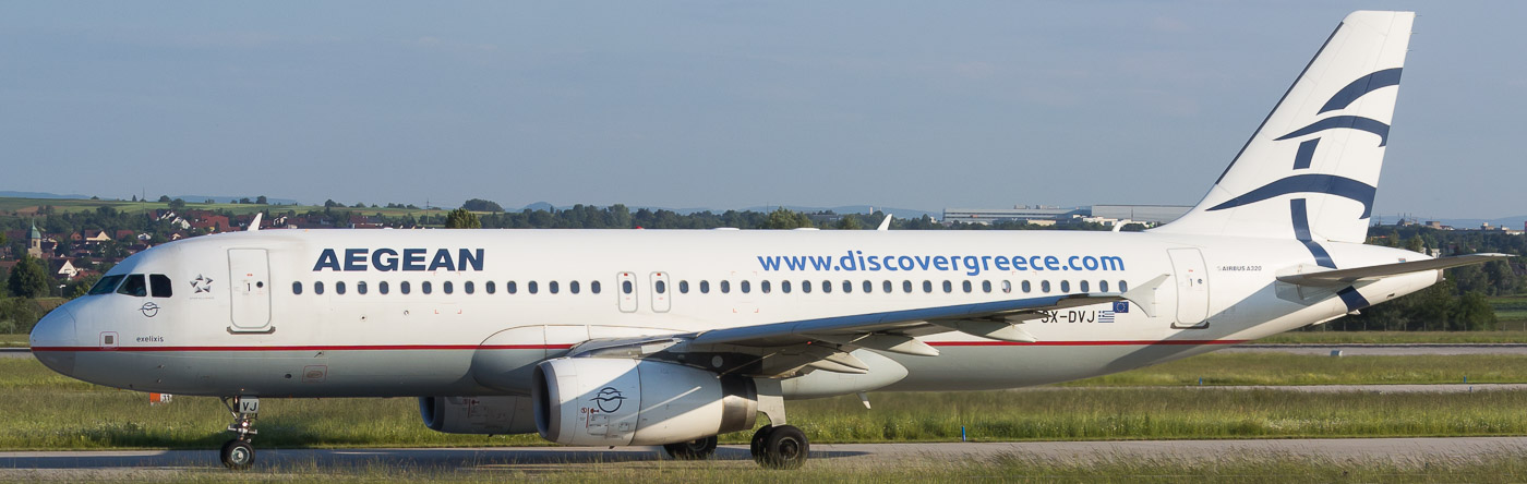 SX-DVJ - Aegean Airbus A320