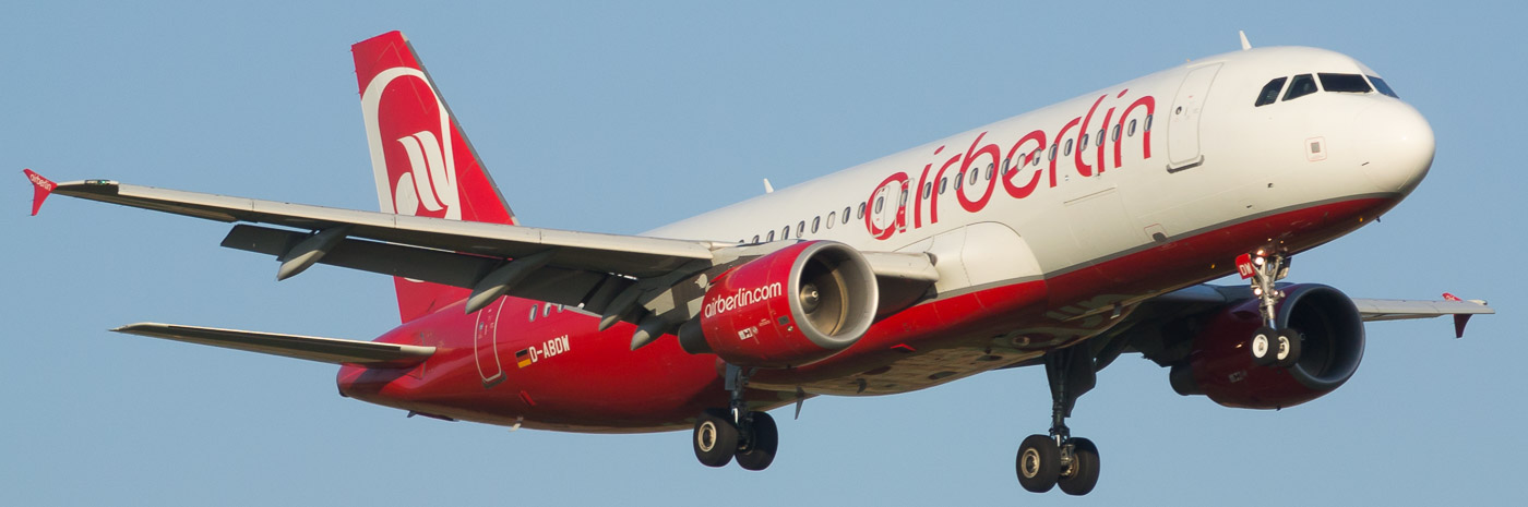 D-ABDW - Air Berlin Airbus A320