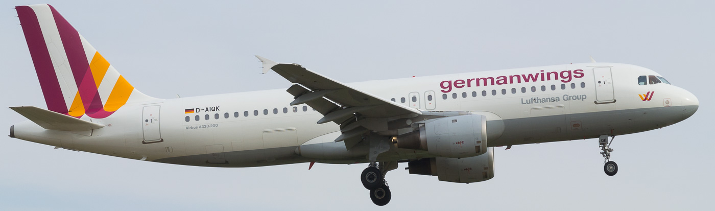 D-AIQK - Germanwings Airbus A320