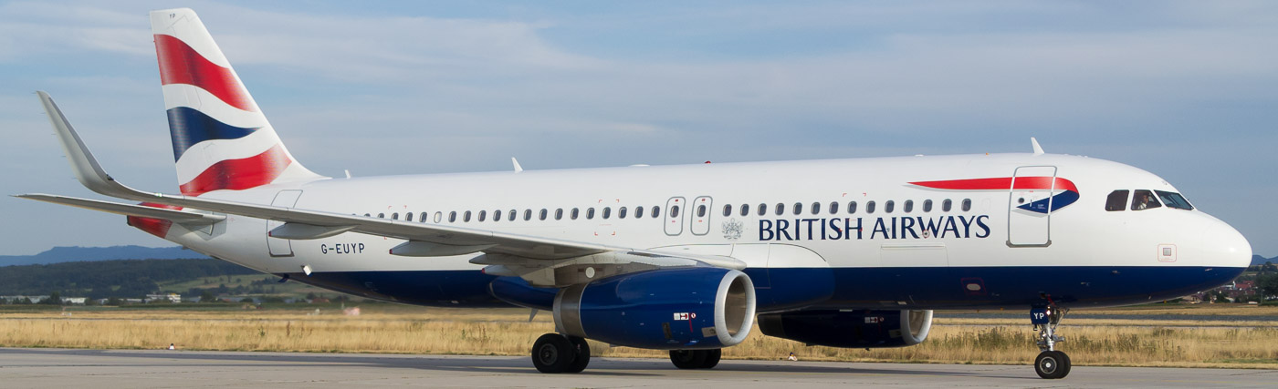 G-EUYP - British Airways Airbus A320