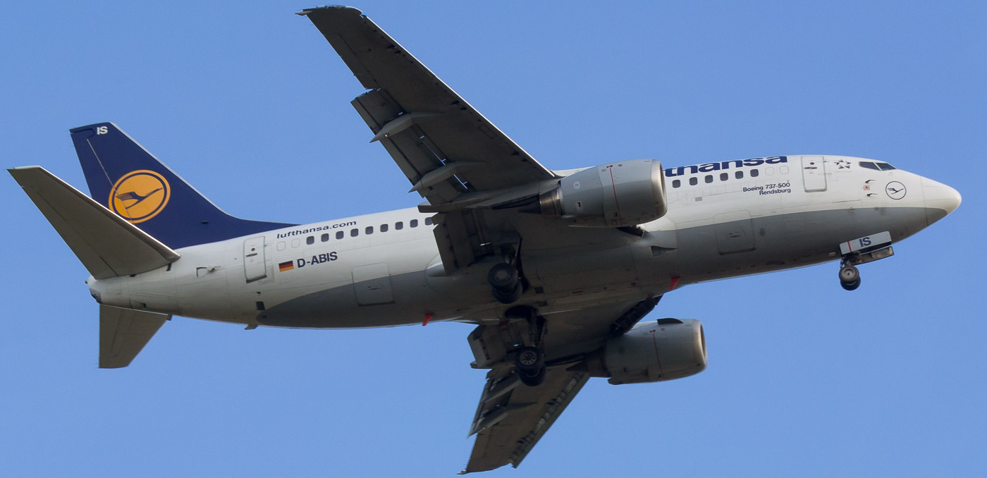 D-ABIS - Lufthansa Boeing 737-500