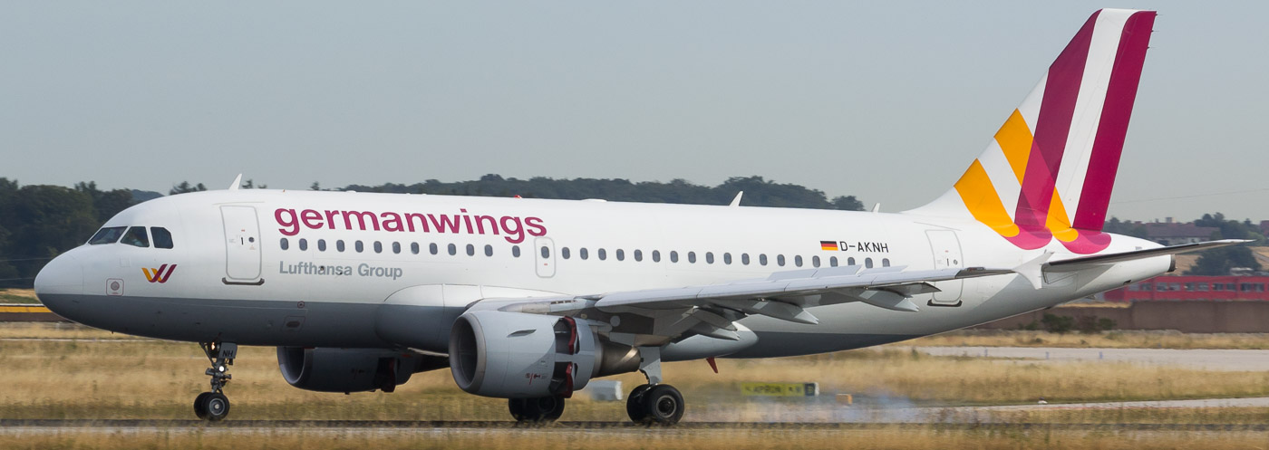 D-AKNH - Germanwings Airbus A319