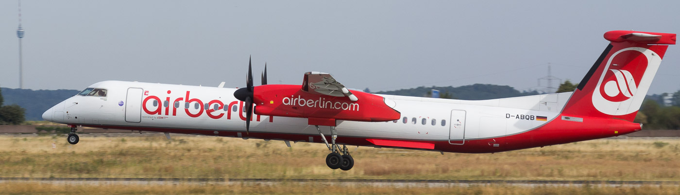 D-ABQB - Air Berlin op. by LGW Dash 8Q-400