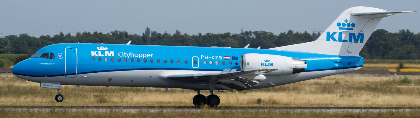 PH-KZB - KLM cityhopper Fokker 70