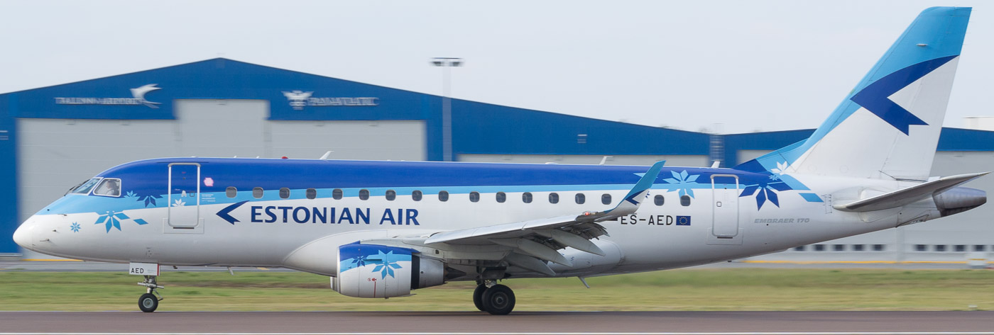 ES-AED - Estonian Air Embraer 170