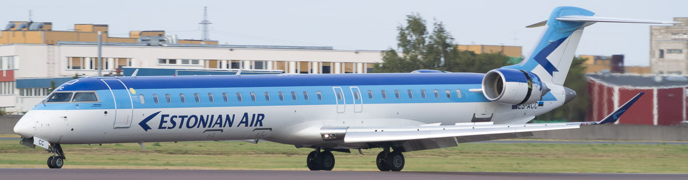 ES-ACC - Estonian Air Bombardier CRJ900