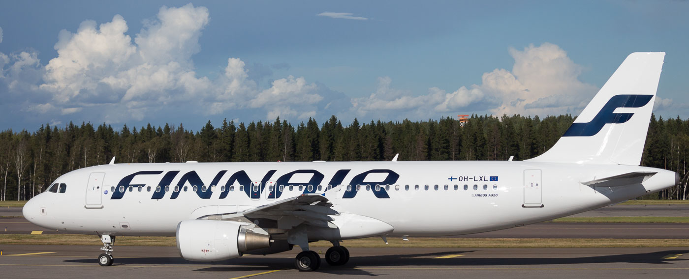 OH-LXL - Finnair Airbus A320