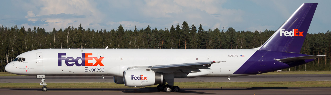 N903FD - Federal Express Boeing 757-200