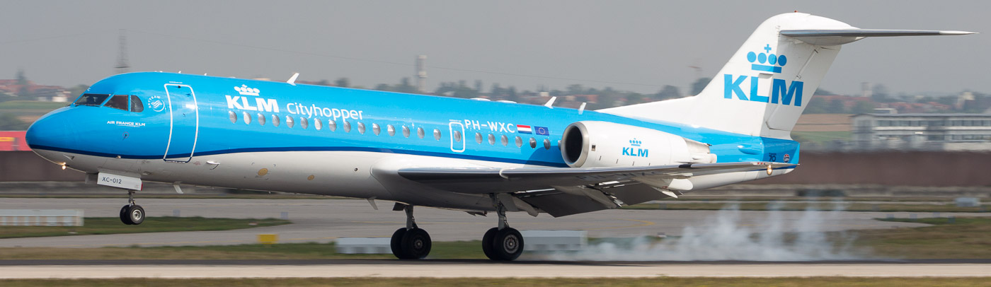PH-WXC - KLM cityhopper Fokker 70