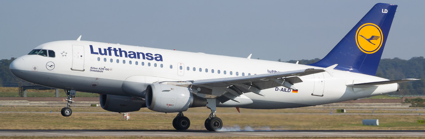 D-AILD - Lufthansa Airbus A319