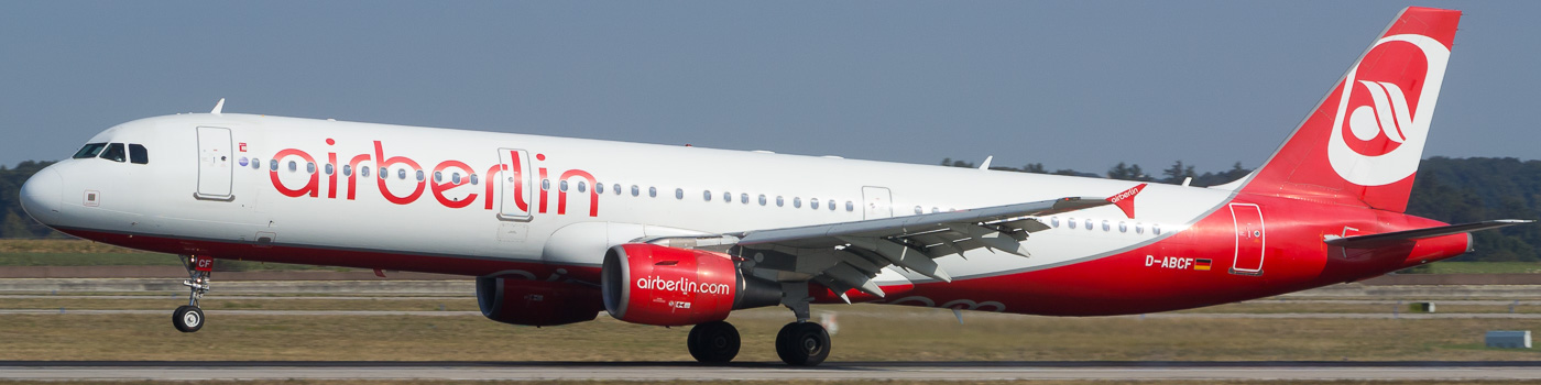 D-ABCF - Air Berlin Airbus A321