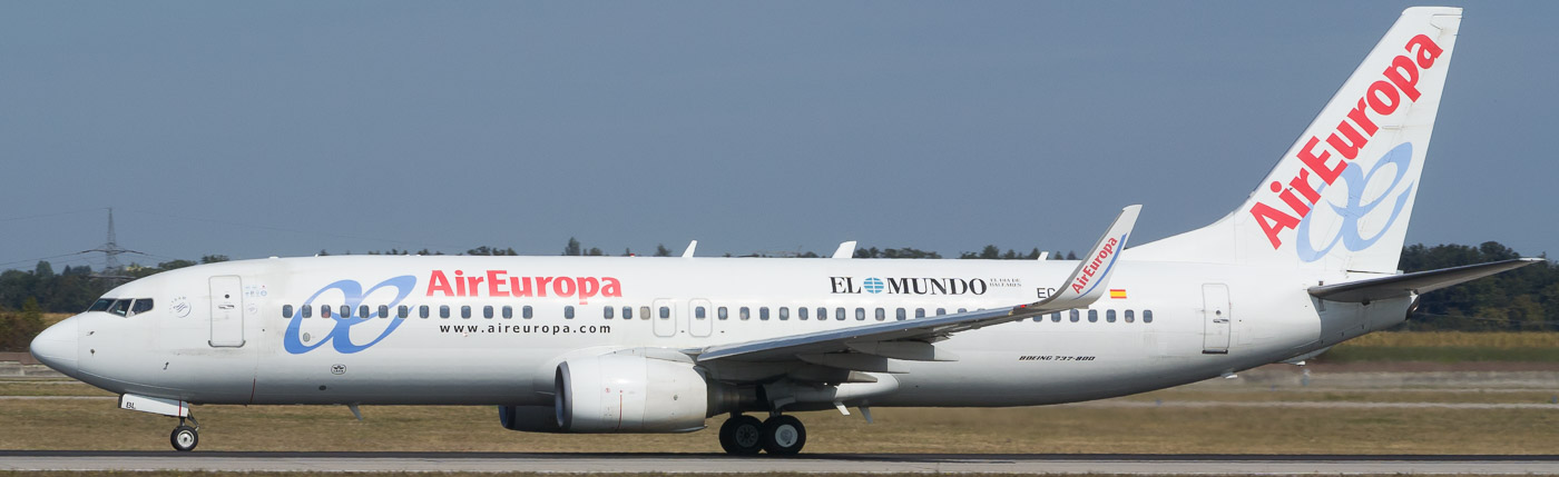 EC-JBL - Air Europa Boeing 737-800