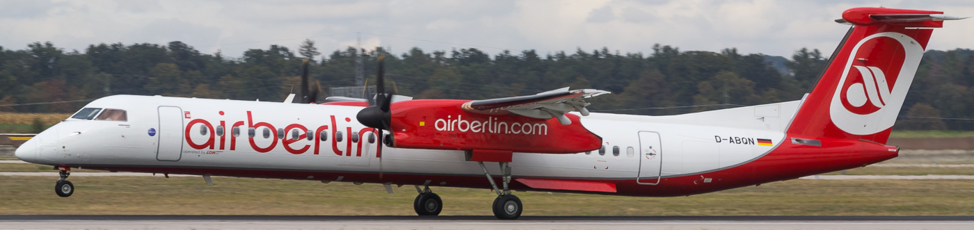 D-ABQN - Air Berlin op. by LGW Dash 8Q-400