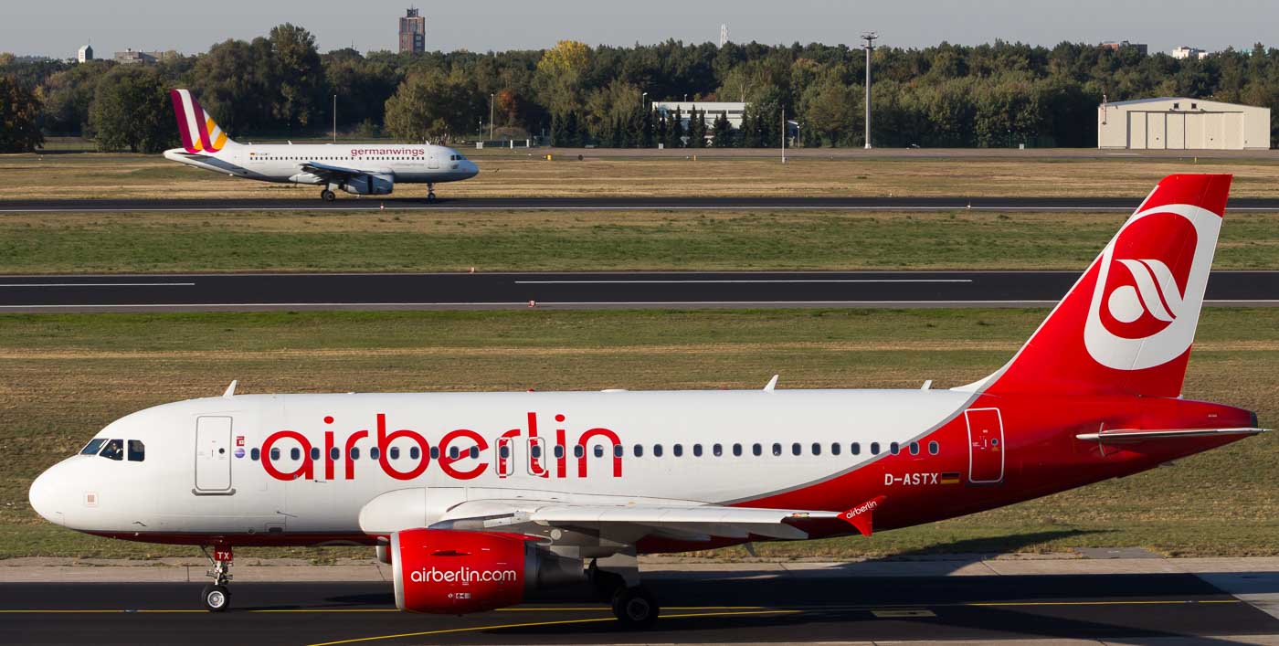 D-ASTX - Air Berlin Airbus A319