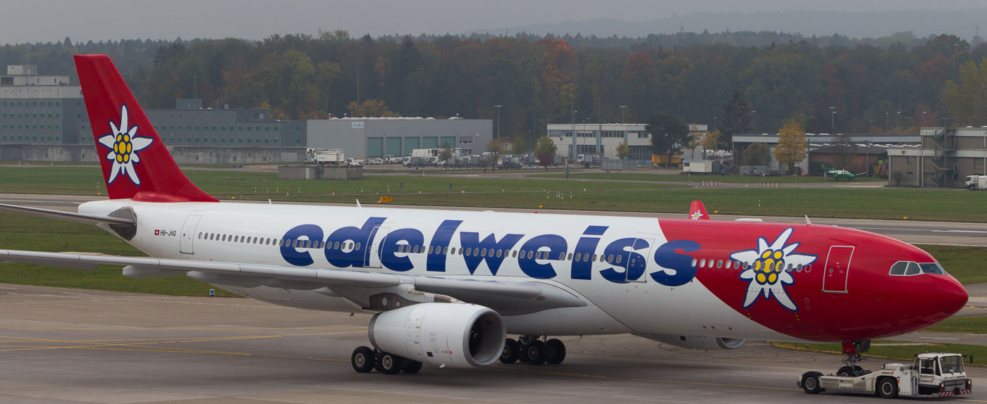 HB-JHQ - Edelweiss Air Airbus A330-300