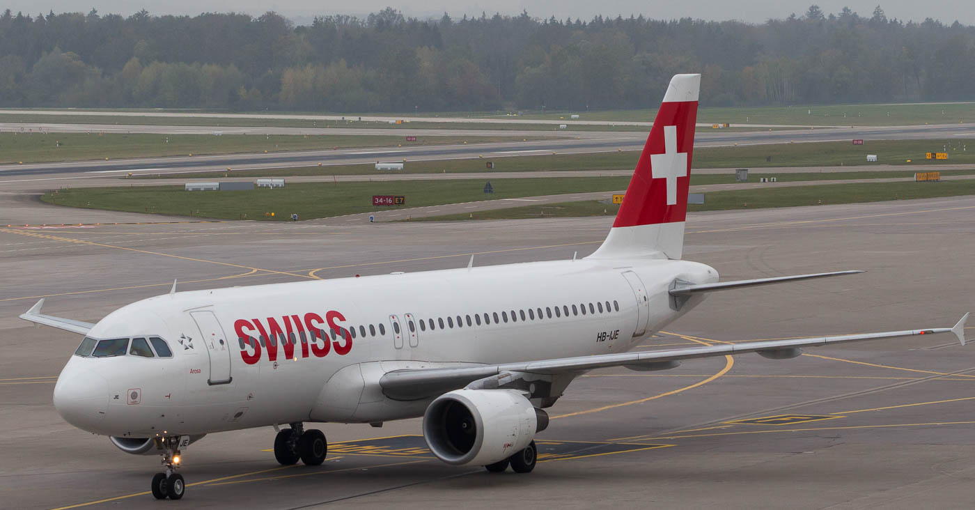 HB-IJE - Swiss Airbus A320