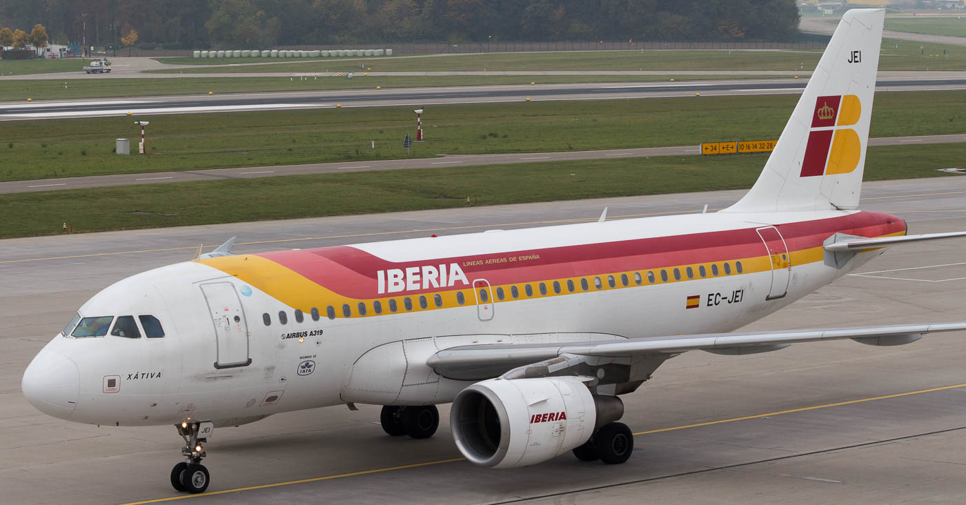 EC-JEI - Iberia Airbus A319