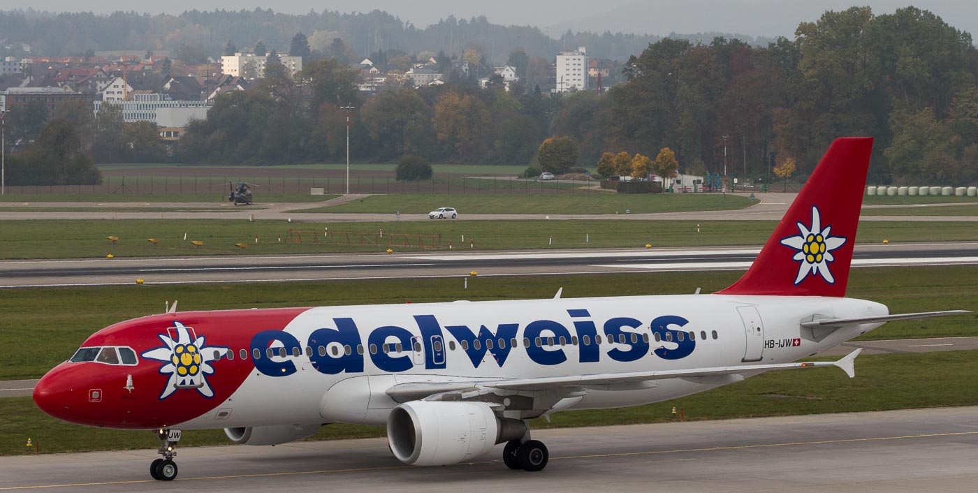 HB-IJW - Edelweiss Air Airbus A320