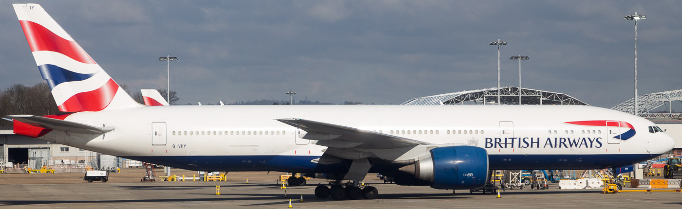 G-VIIY - British Airways Boeing 777-200