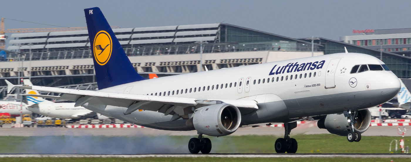 D-AIPK - Lufthansa Airbus A320