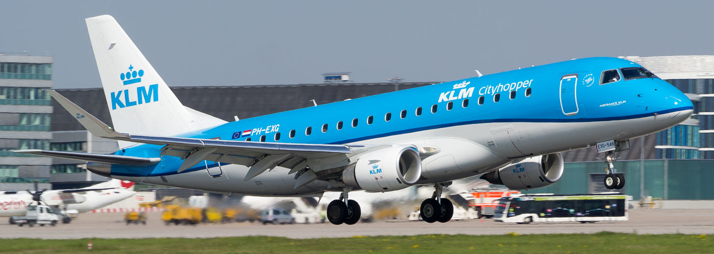 PH-EXG - KLM cityhopper Embraer 175