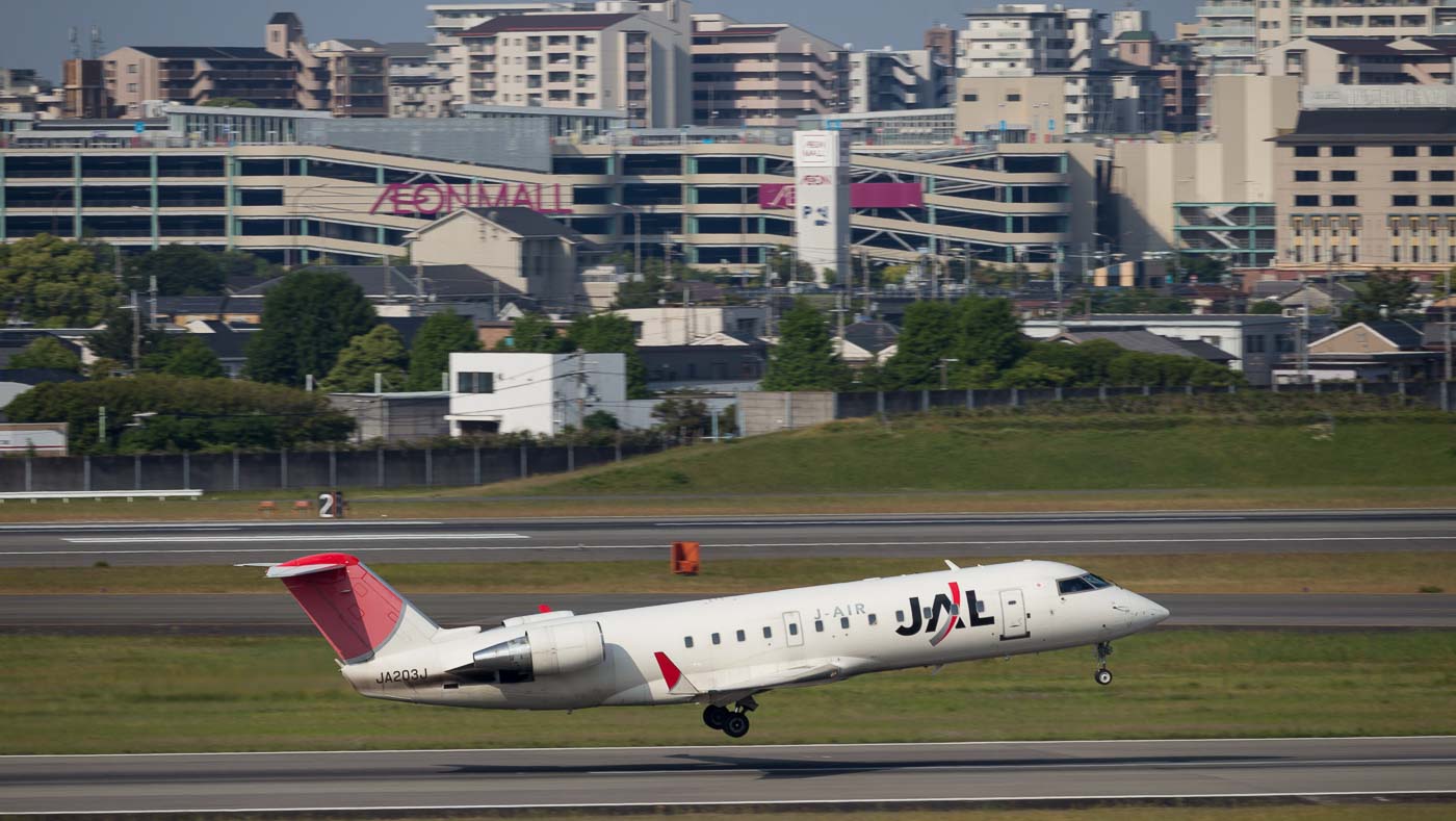 JA203J - J-Air Bombardier CRJ200