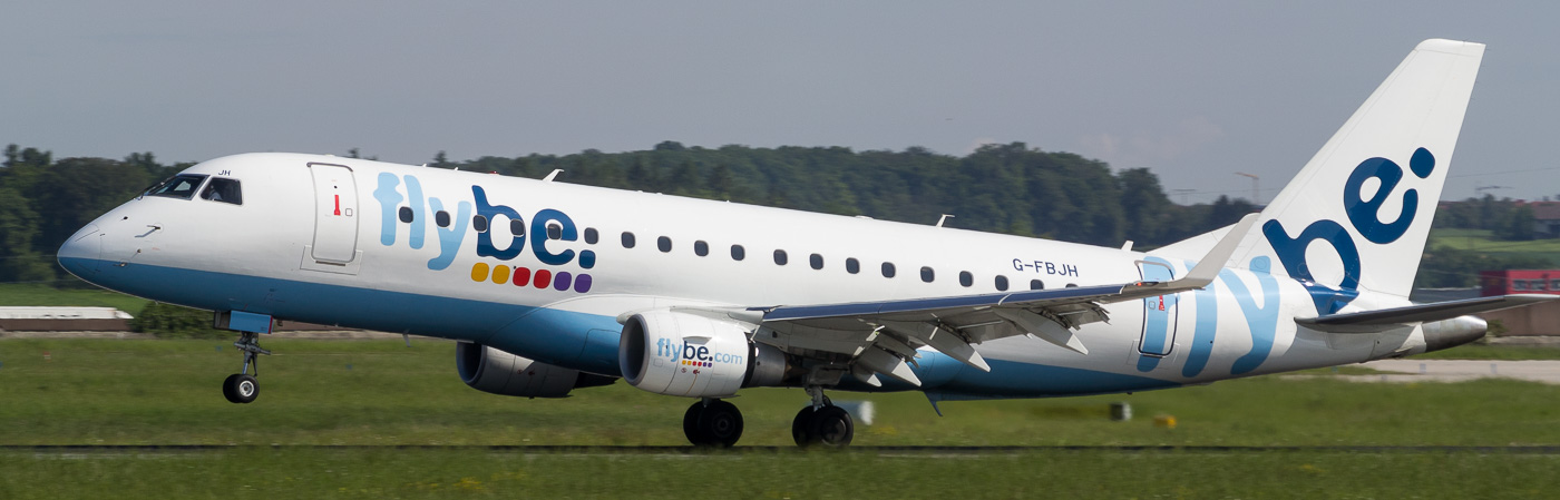 G-FBJH - Flybe Embraer 175