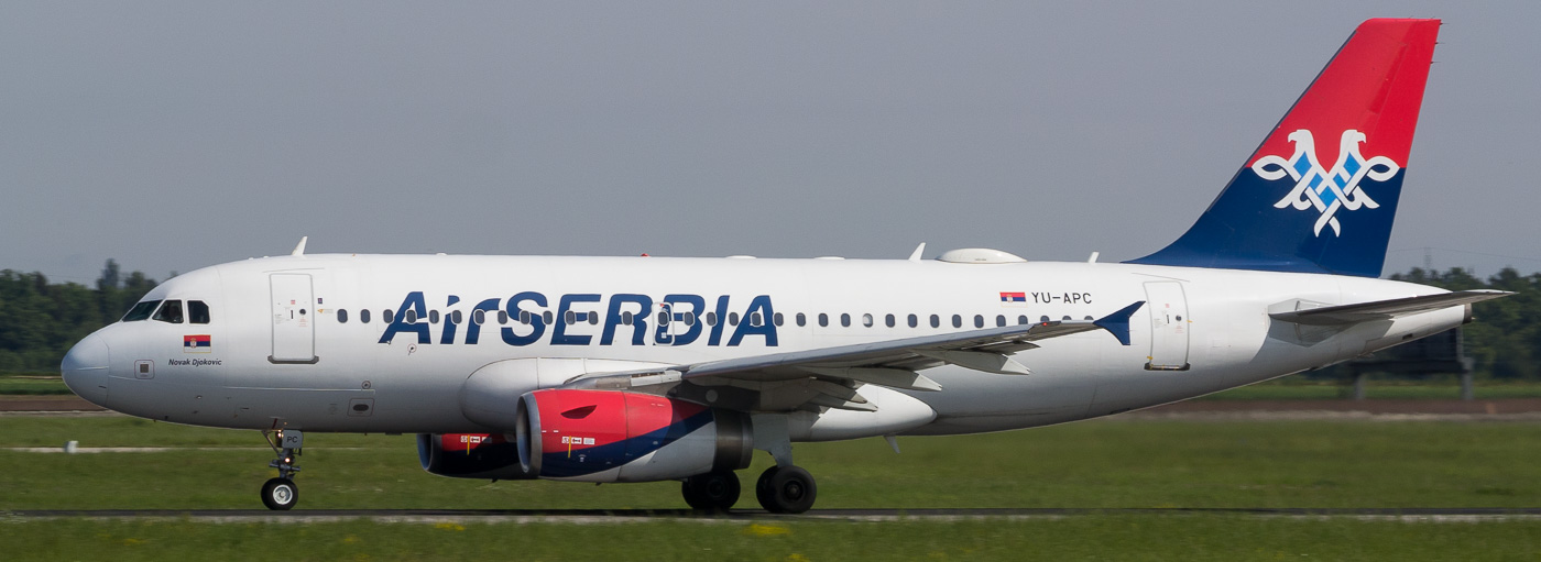 YU-APC - Air Serbia Airbus A319