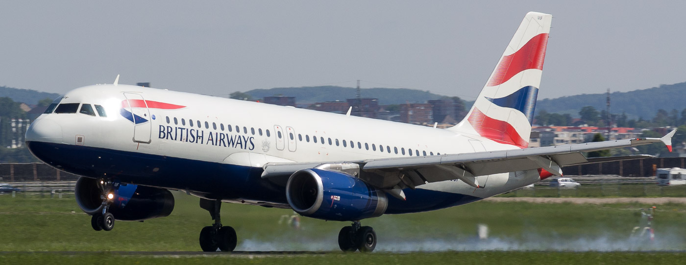 G-EUUF - British Airways Airbus A320