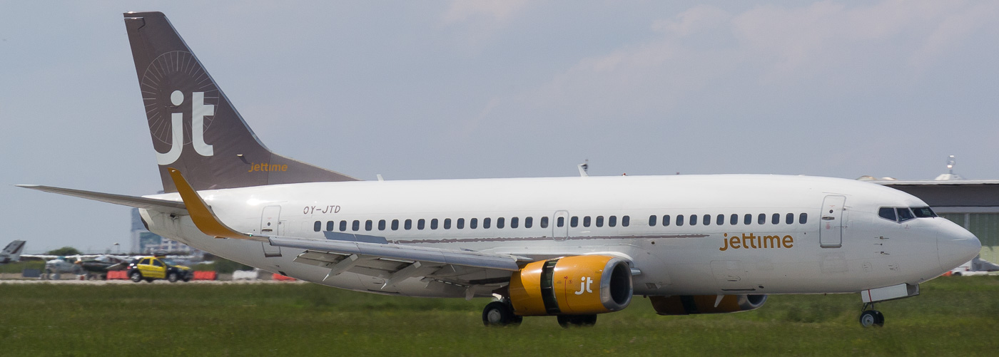 OY-JTD - Jet Time Boeing 737-300