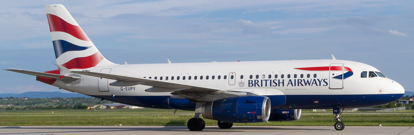 G-EUPY - British Airways Airbus A319