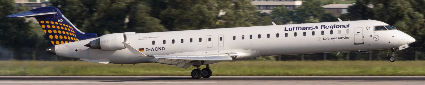D-ACND - Lufthansa CityLine Bombardier CRJ900