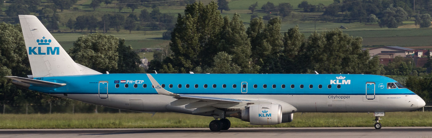 PH-EZP - KLM cityhopper Embraer 190