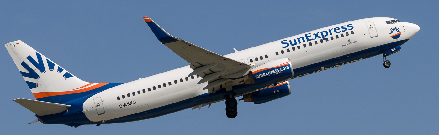D-ASXQ - SunExpress Deutschland Boeing 737-800