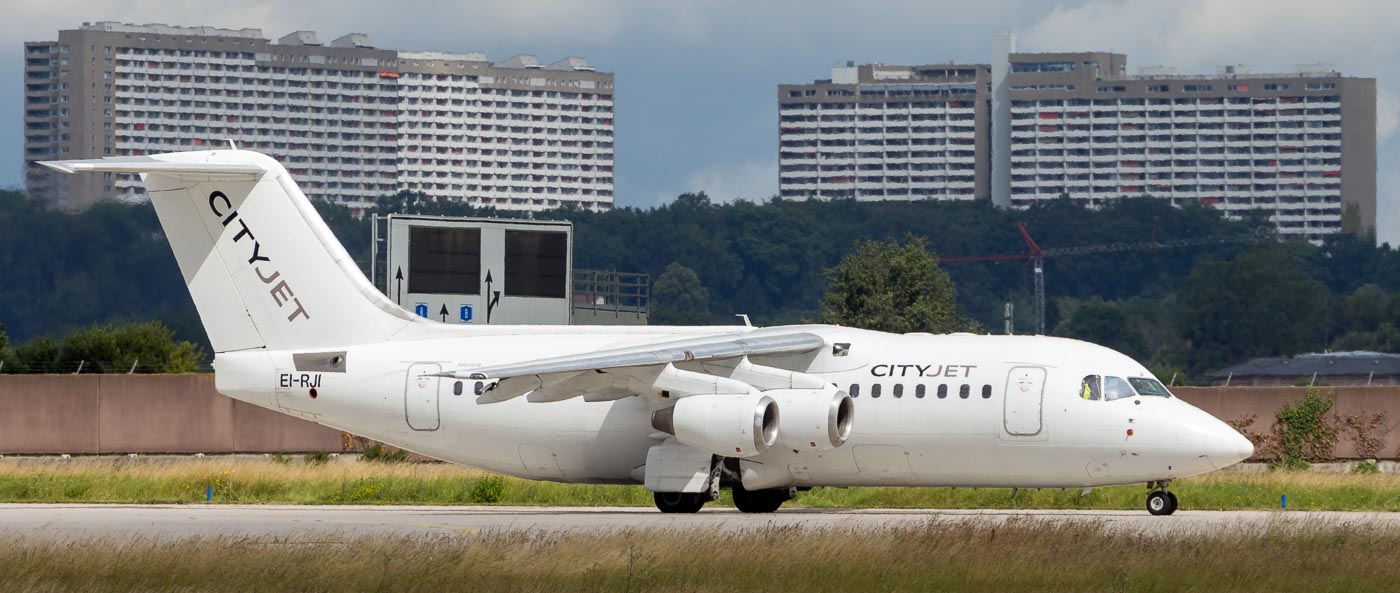 EI-RJI - CityJet Avro RJ85