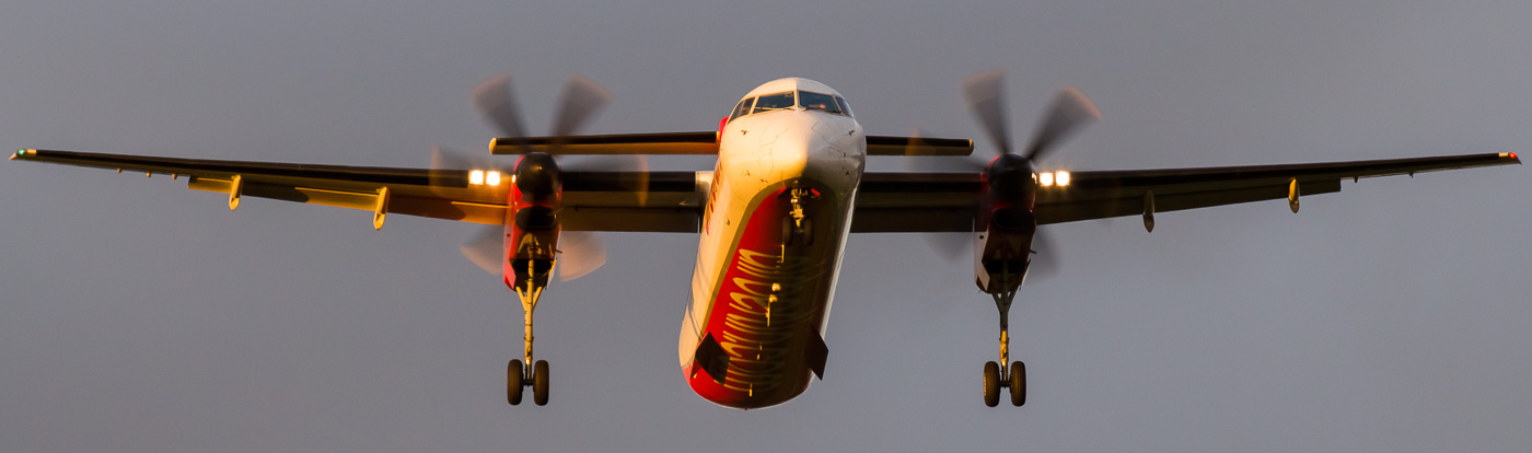 D-ABQI - Air Berlin op. by LGW Dash 8Q-400