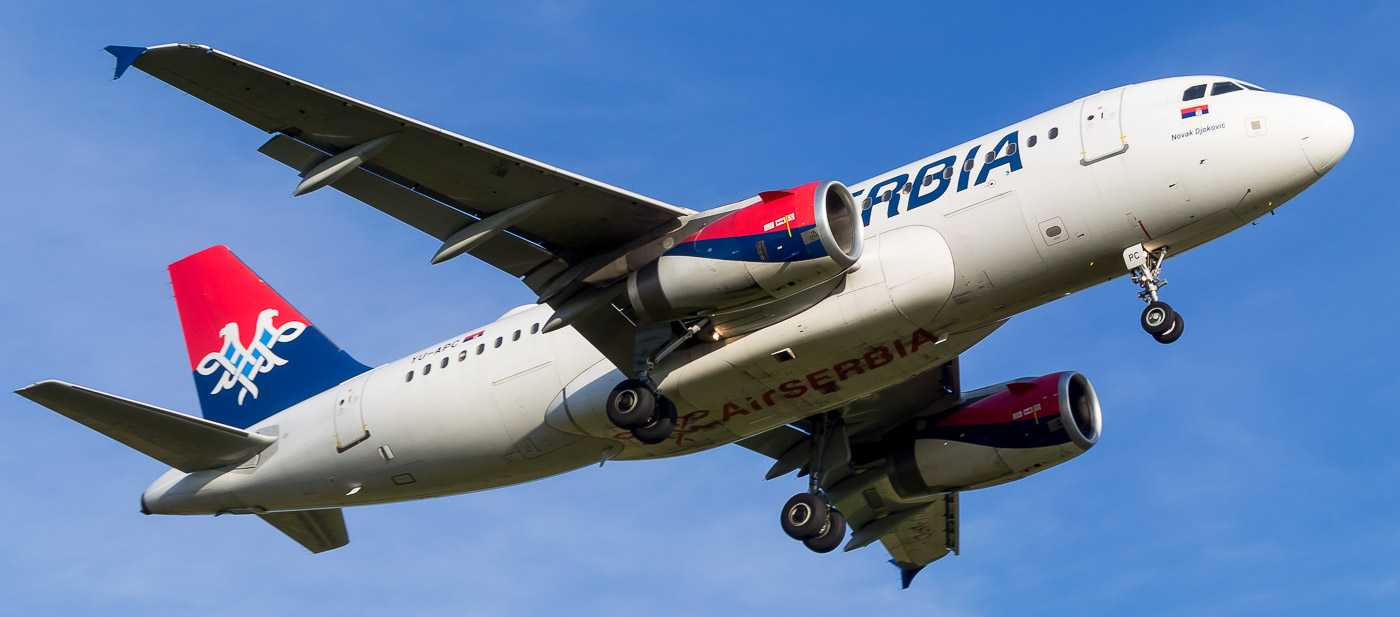 YU-APC - Air Serbia Airbus A319