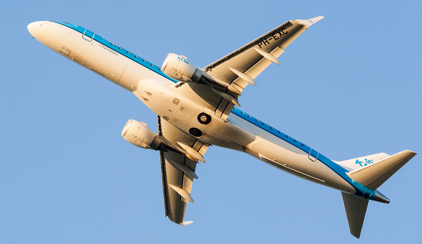 PH-EXC - KLM cityhopper Embraer 190