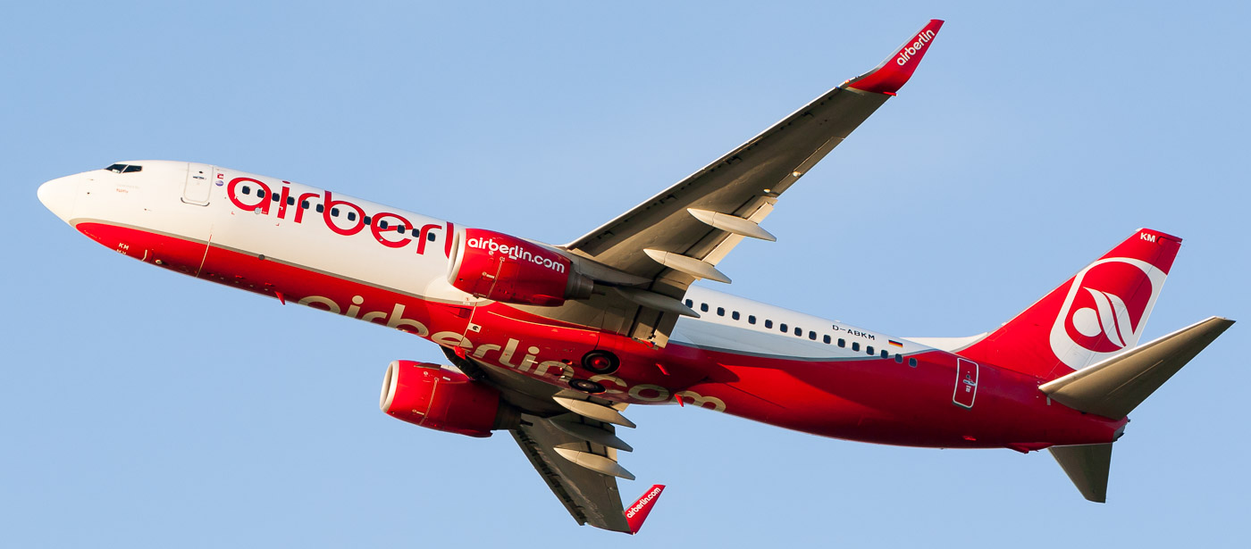 D-ABKM - Air Berlin Boeing 737-800