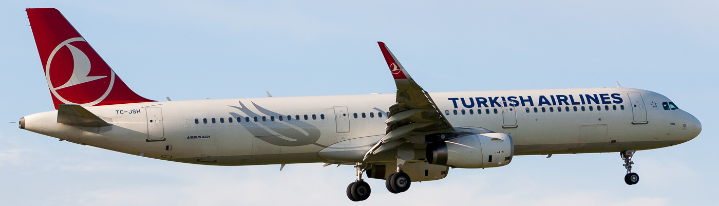 TC-JSH - Turkish Airlines Airbus A321